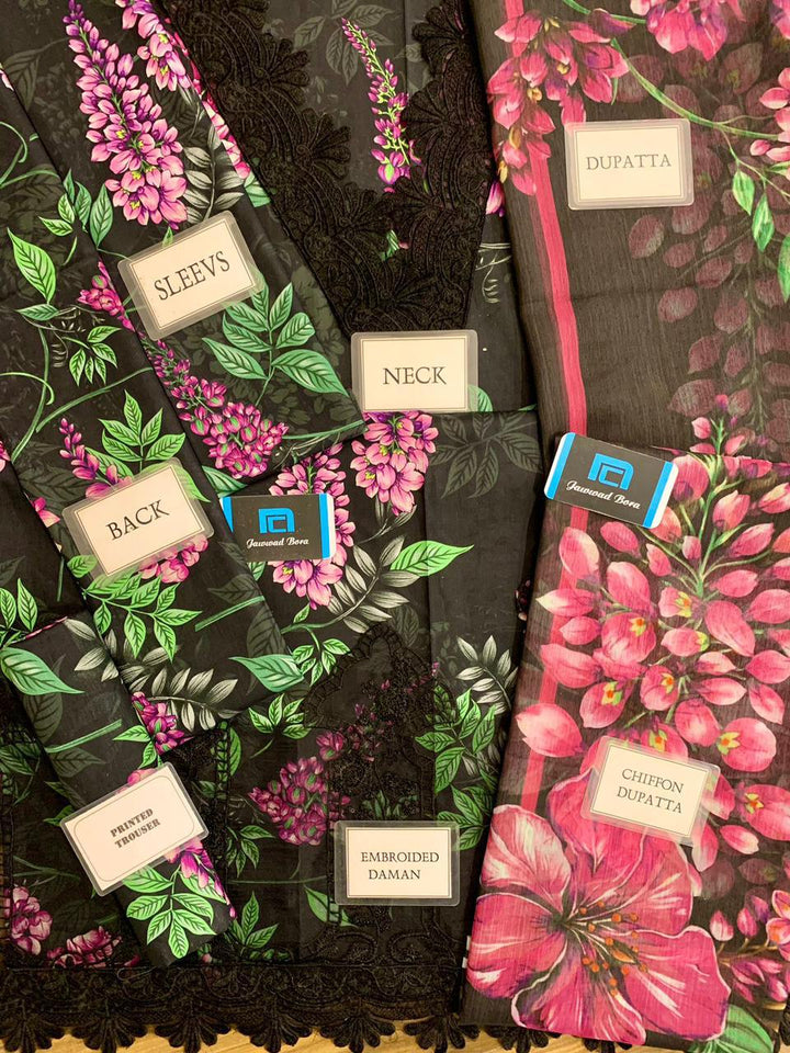 Maria B Lawn Suit-Aarasta