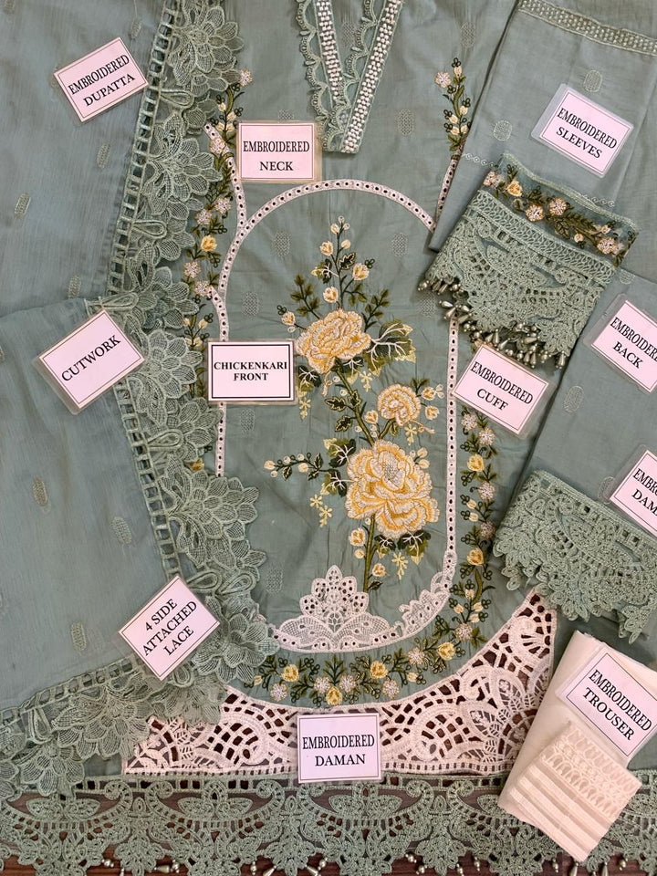 Maria B Lawn Suit-Aarasta