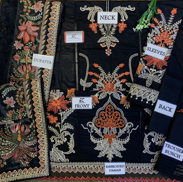 Maria B Lawn Suit-Aarasta