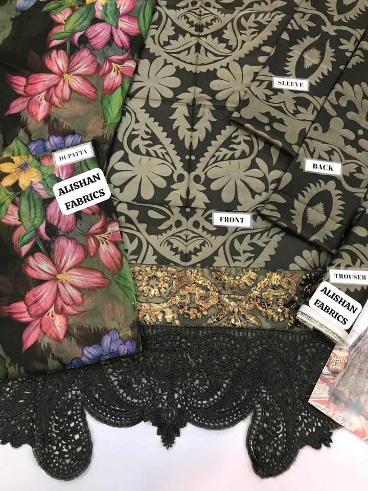 Maria B Lawn Suit-Aarasta