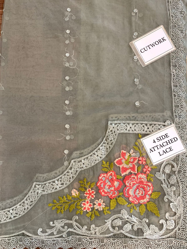 Maria B Lawn Suit-Aarasta