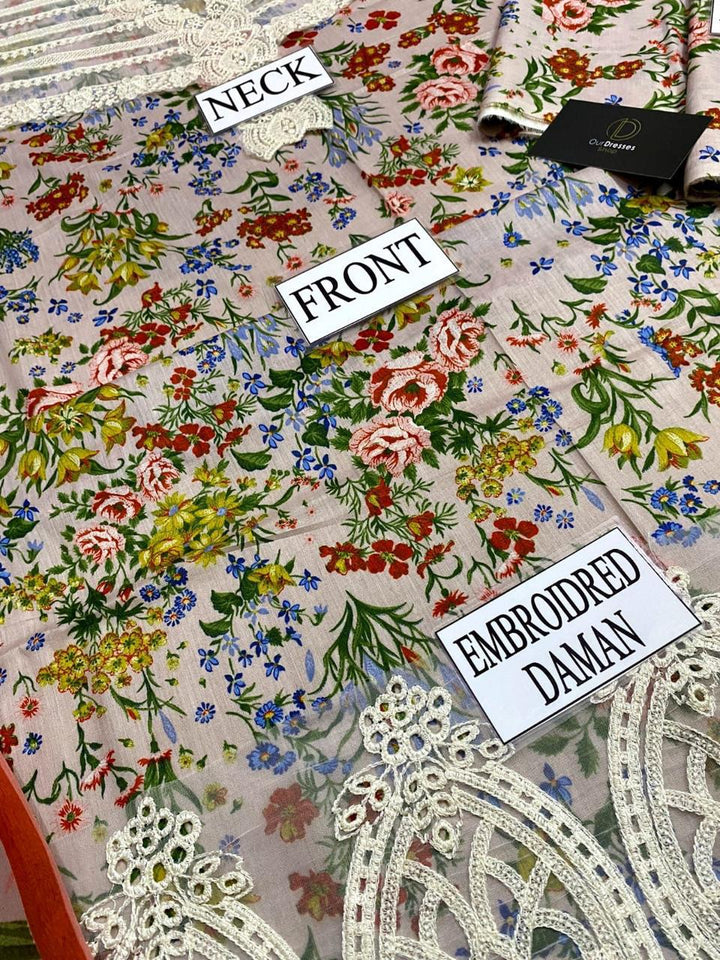 Maria B Lawn Suit-Aarasta