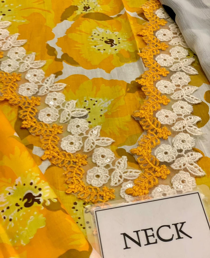 M Print Lawn Suit-Aarasta