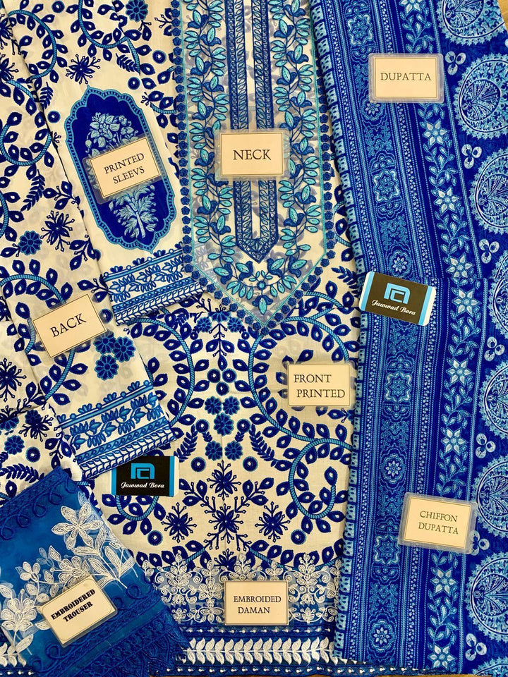 Maria B Lawn Suit-Aarasta