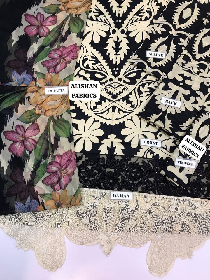 Maria B Lawn Suit-Aarasta