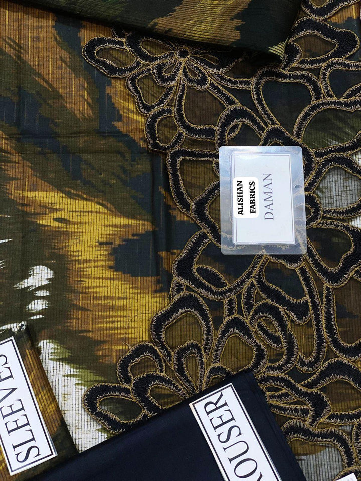 M Print Lawn Suit-Aarasta