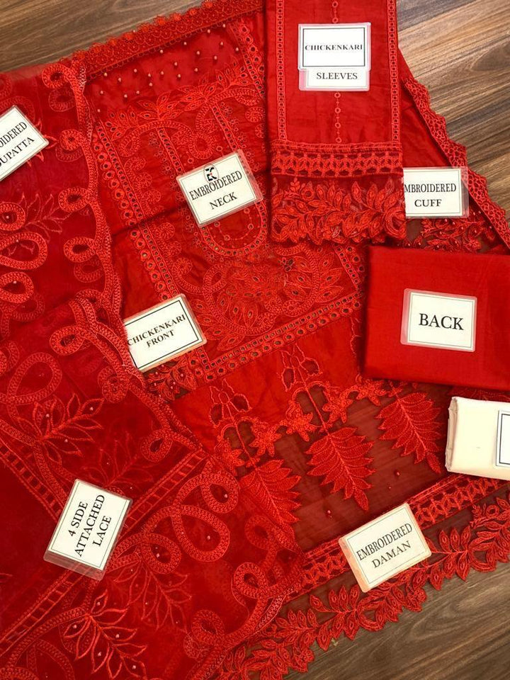 Maria B Lawn Suit-Aarasta