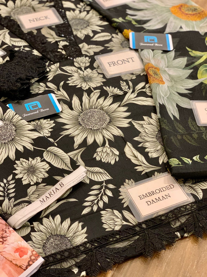 M Print Lawn Suit-Aarasta