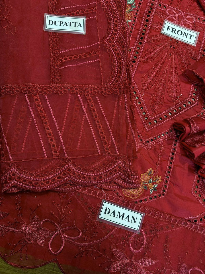 Maria B Lawn Suit-Aarasta