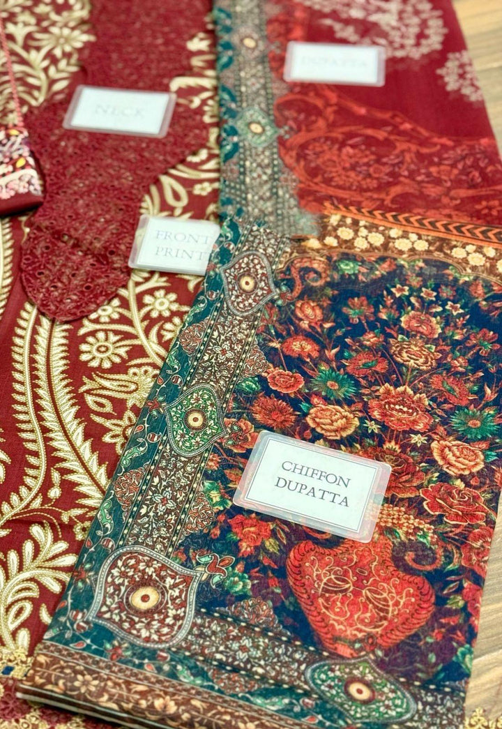 Maria B Lawn Suit-Aarasta