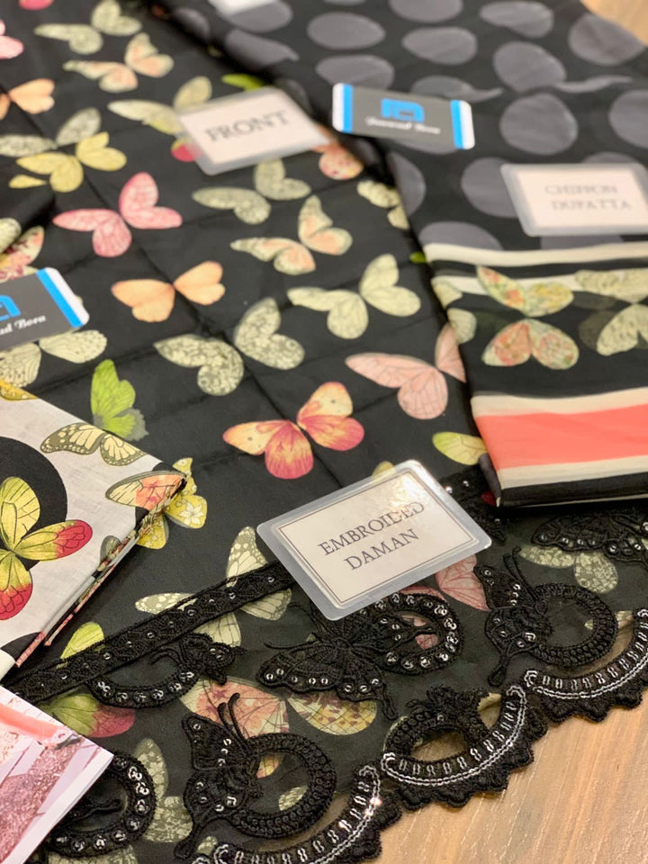 Maria B Lawn Suit-Aarasta