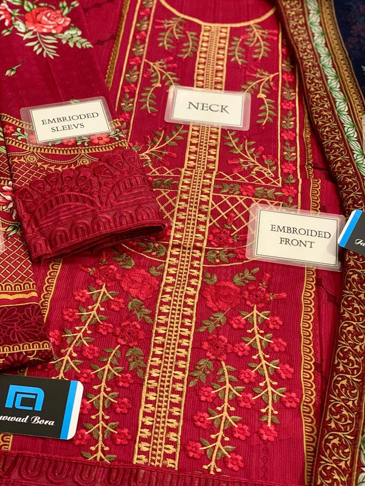 Maria B Lawn Suit-Aarasta