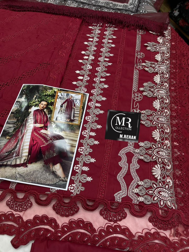 Maria B Lawn Suit-Aarasta
