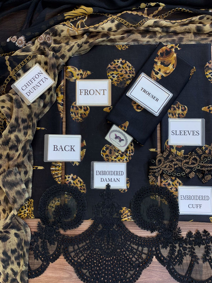 Maria B Lawn Suit-Aarasta