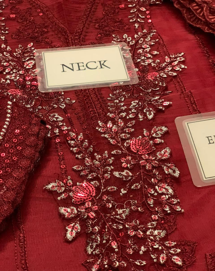 Maria B Organza Suit-Aarasta