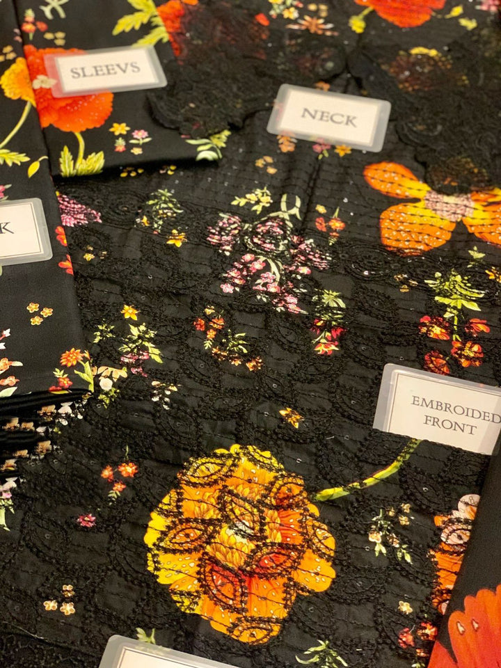 Maria B Lawn Suit-Aarasta