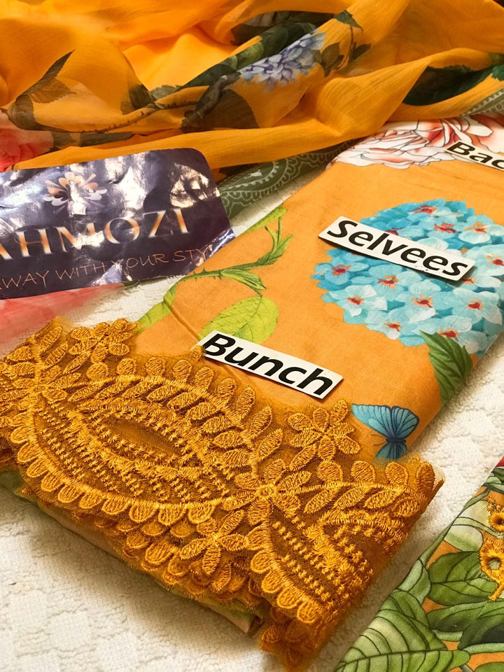 Maria B Lawn Suit-Aarasta