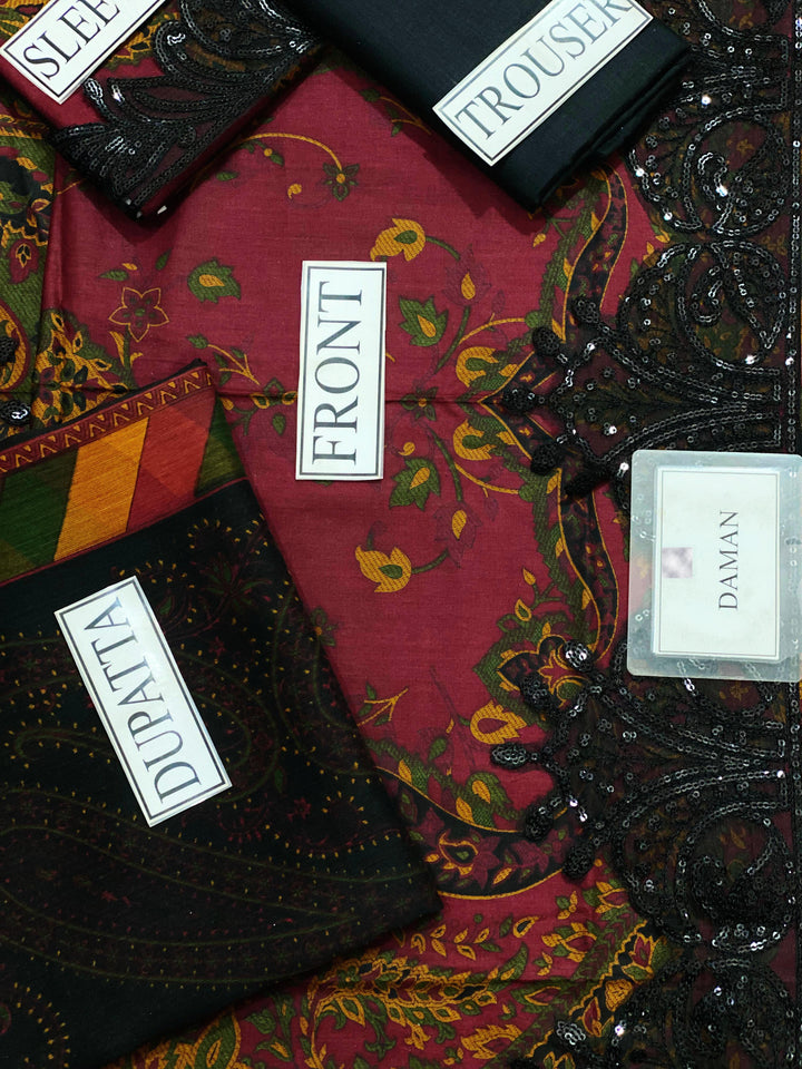 Maria B Lawn Suit-Aarasta