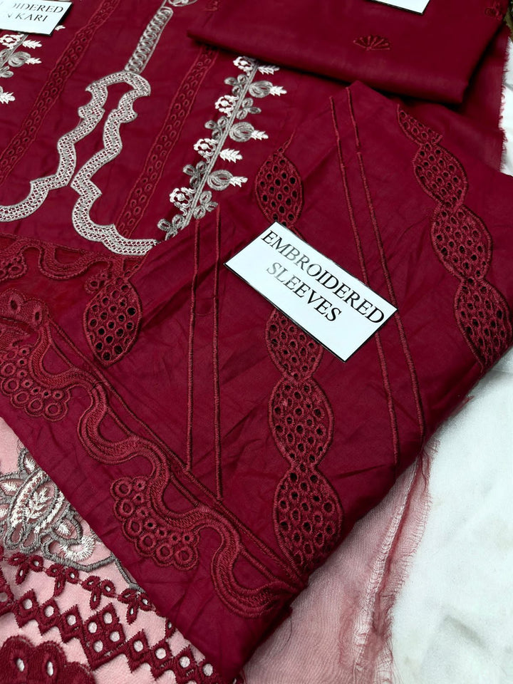 Maria B Lawn Suit-Aarasta