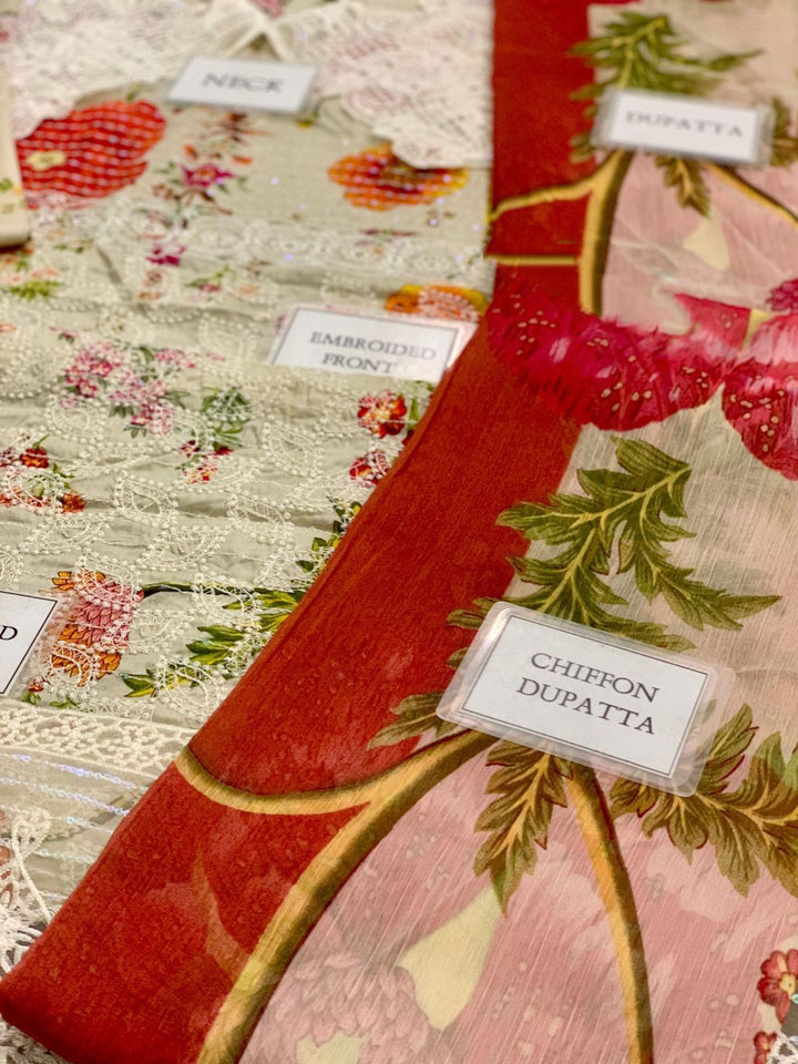 Maria B Lawn Suit-Aarasta