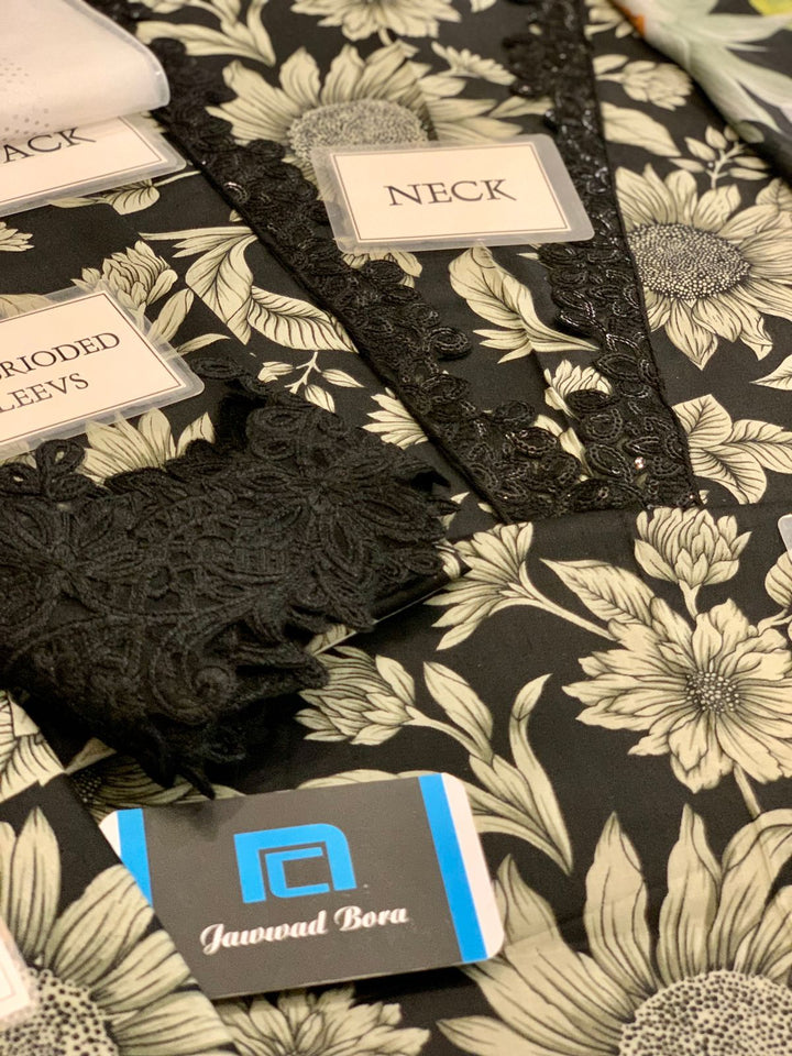 M Print Lawn Suit-Aarasta