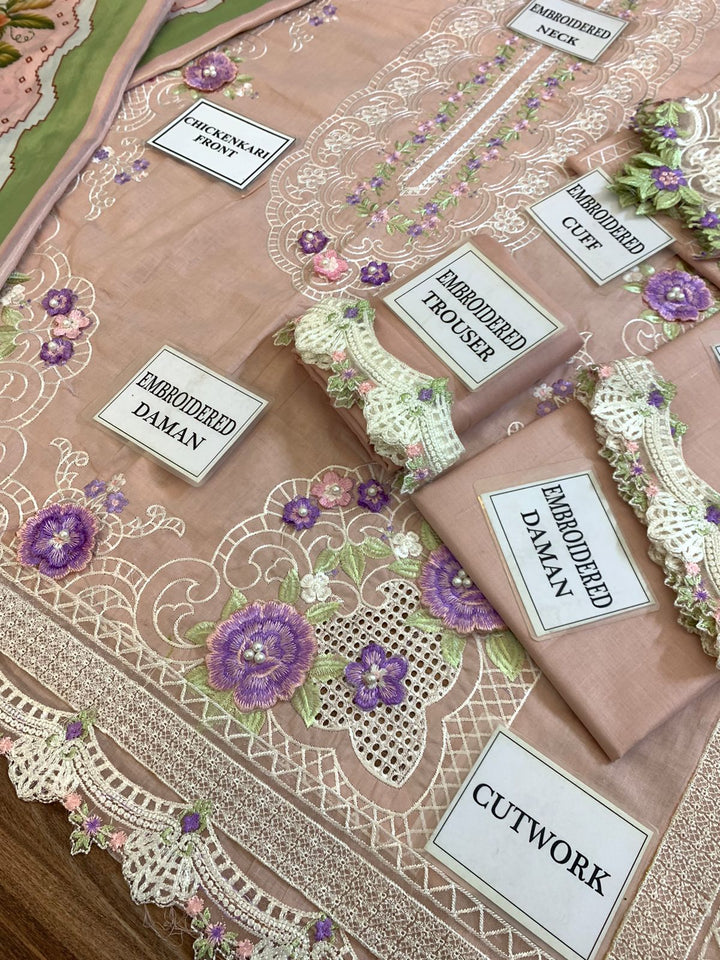 Maria B Lawn Suit-Aarasta