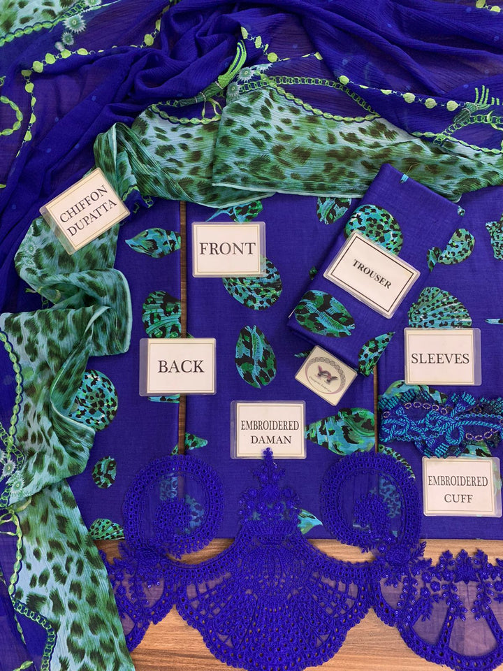 Maria B Lawn Suit-Aarasta