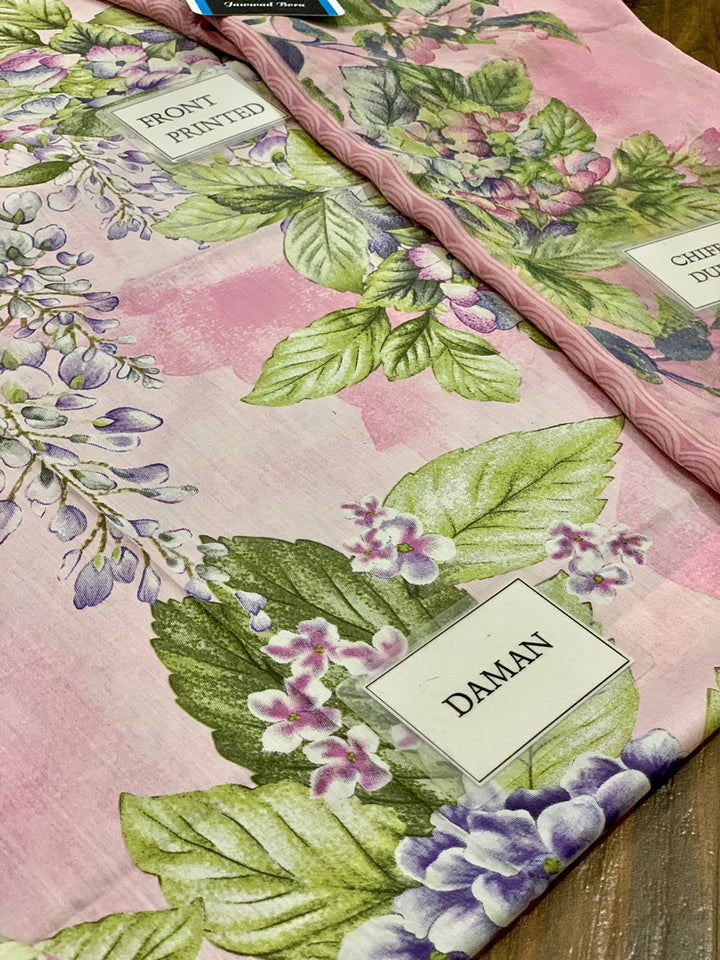 M Print Lawn Suit-Aarasta