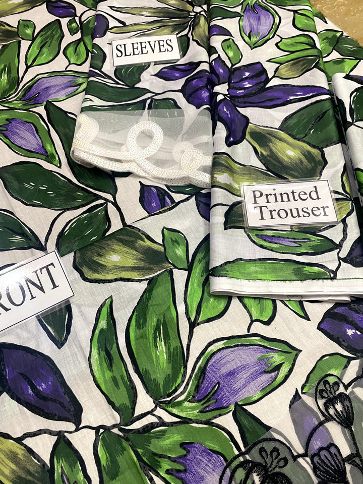 Maria B Lawn Suit-Aarasta