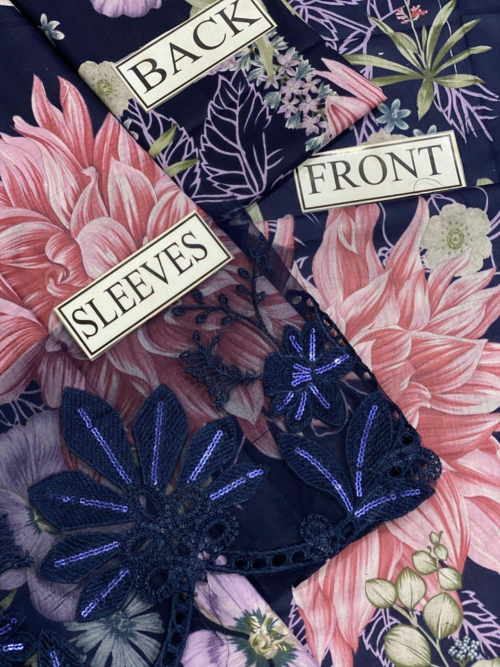 Maria B Lawn Suit-Aarasta