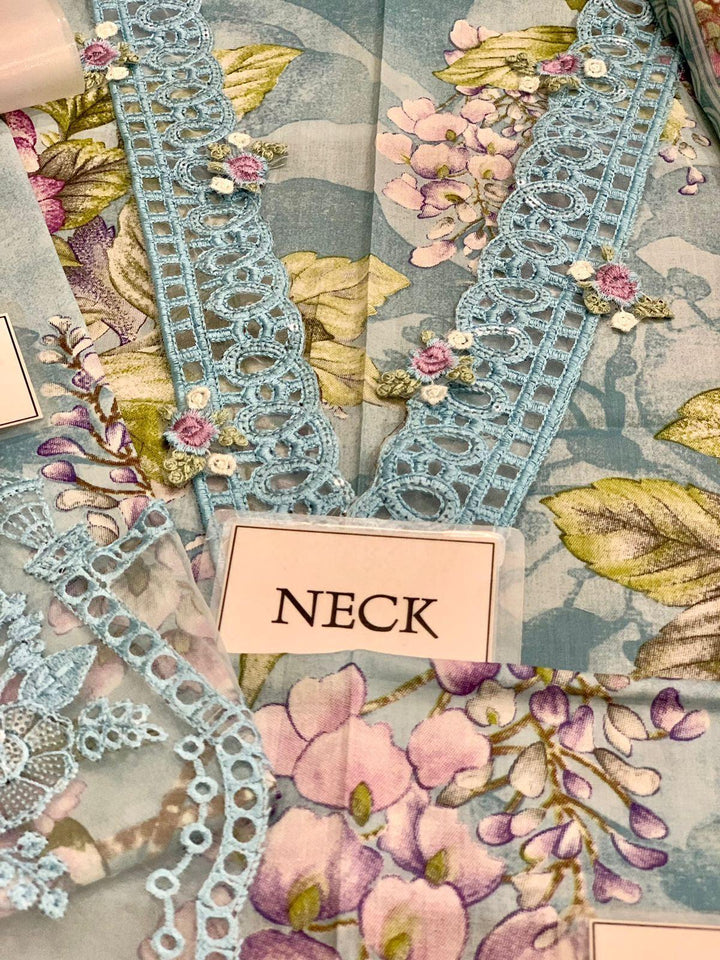 M Print Lawn Suit-Aarasta