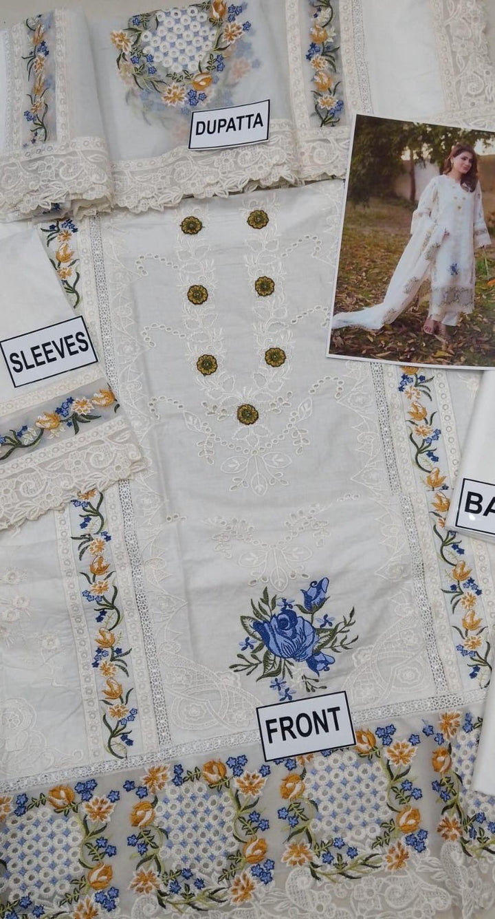 Maria B Lawn Suit-Aarasta