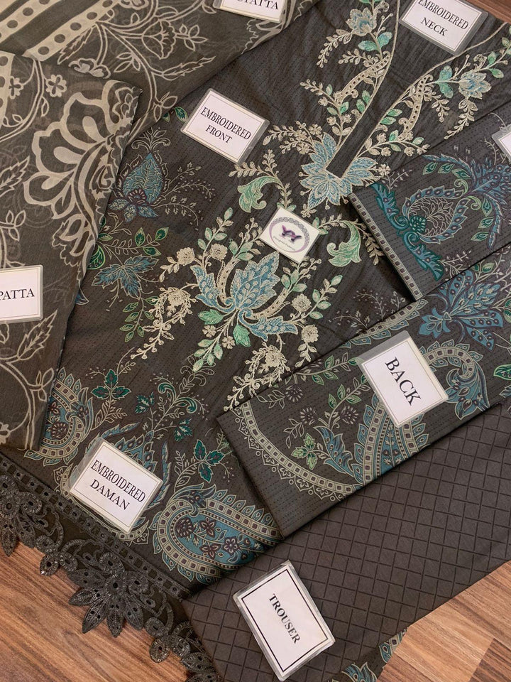 Maria B Lawn Suit-Aarasta