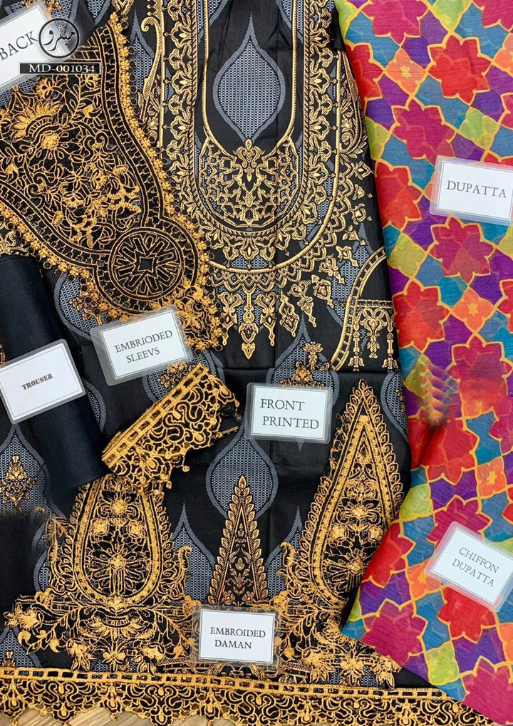 Maria B Lawn Suit-Aarasta