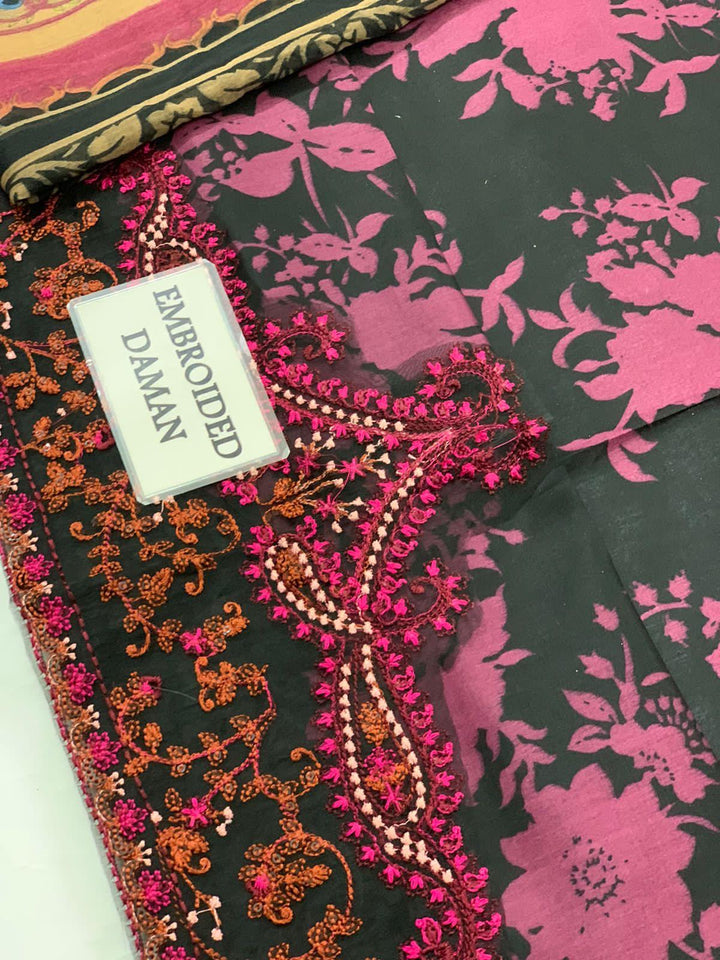 M Print Lawn Suit-Aarasta