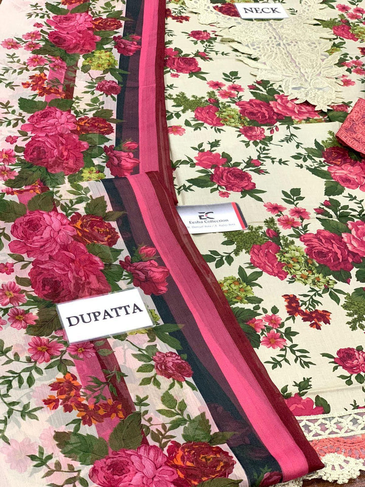 Maria B Lawn Suit-Aarasta