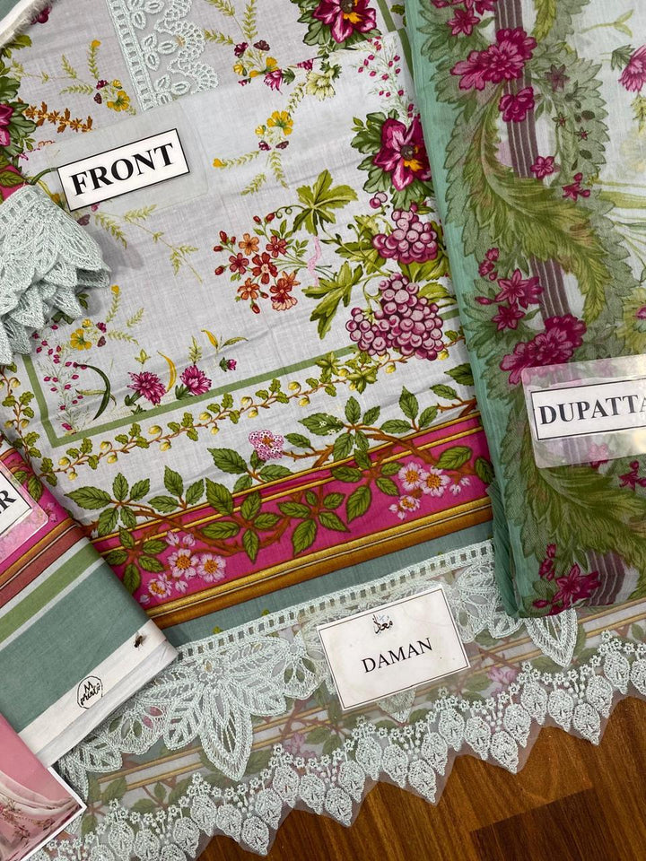 Maria B Lawn Suit-Aarasta