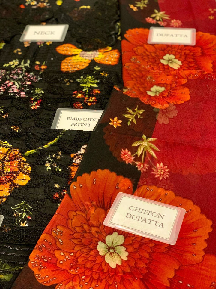 Maria B Lawn Suit-Aarasta