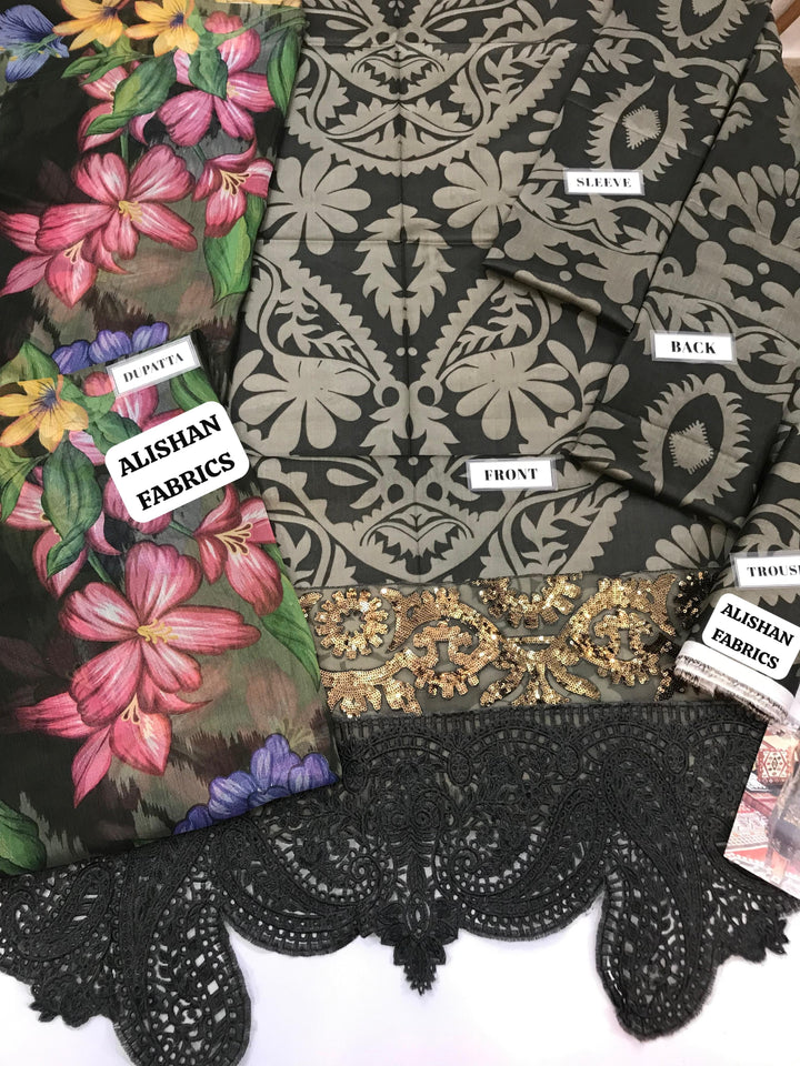 Maria B Lawn Suit-Aarasta