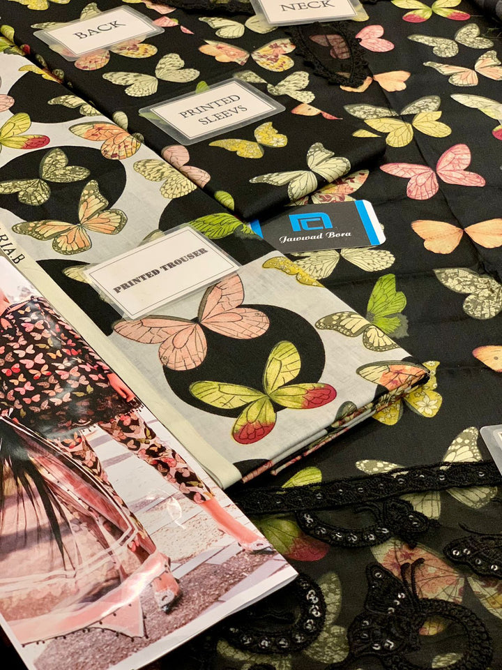 Maria B Lawn Suit-Aarasta