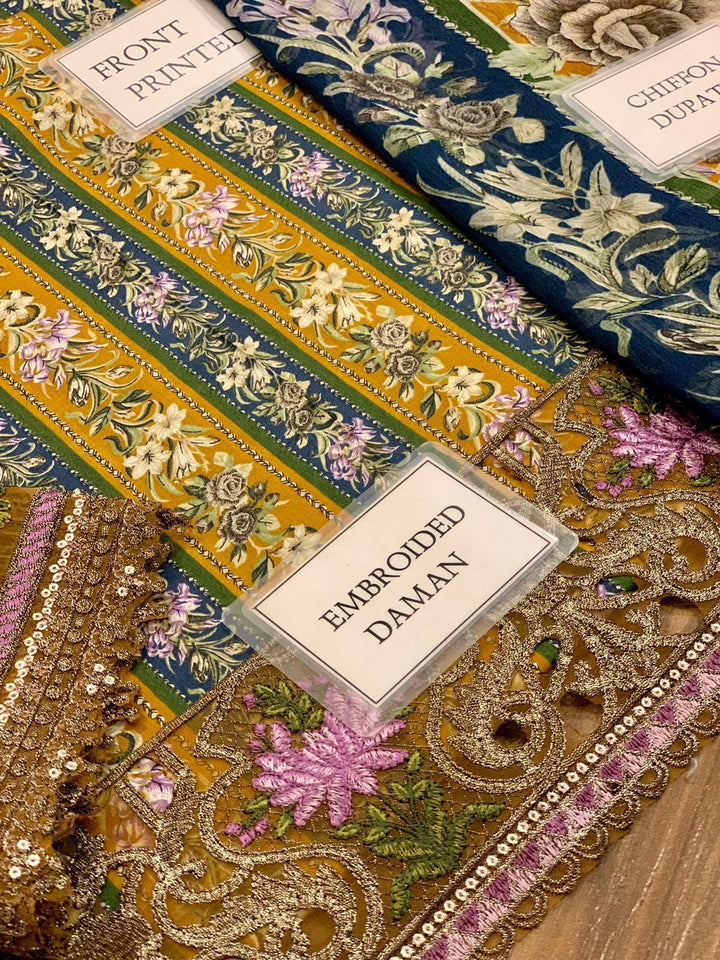 Maria B Lawn Suit-Aarasta