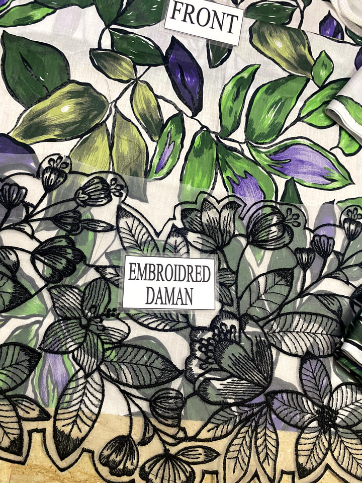 Maria B Lawn Suit-Aarasta