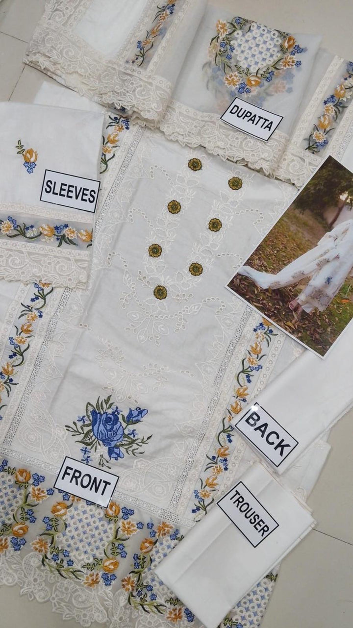 Maria B Lawn Suit-Aarasta