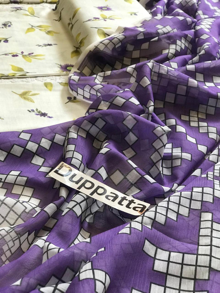 Maria B Lawn Suit-Aarasta