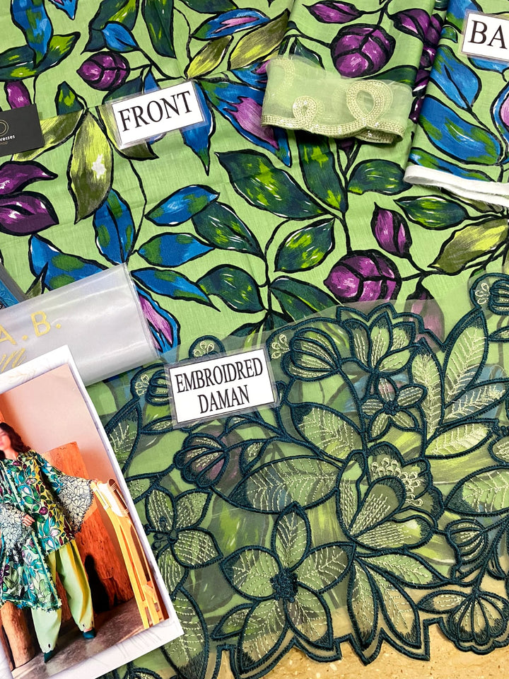 Maria B Lawn Suit-Aarasta