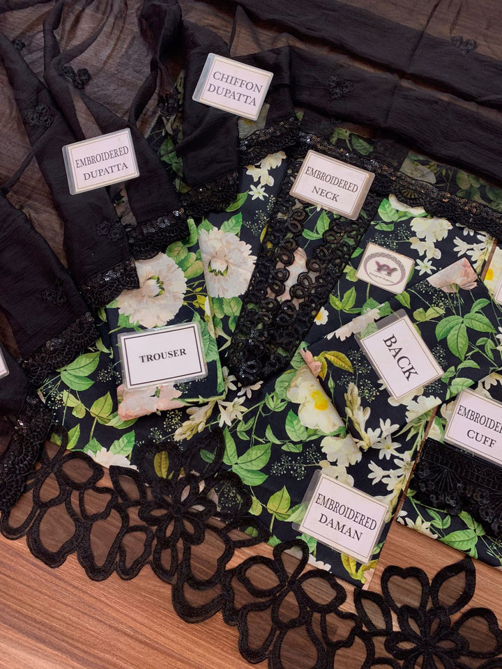 Maria B Lawn Suit-Aarasta