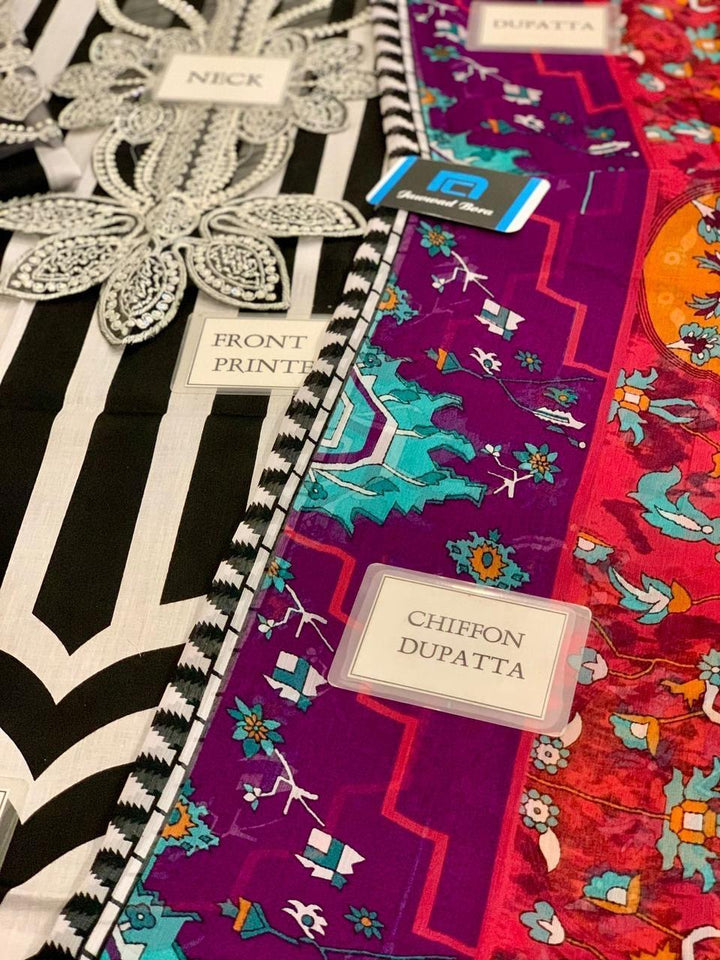 Maria B Lawn Suit-Aarasta