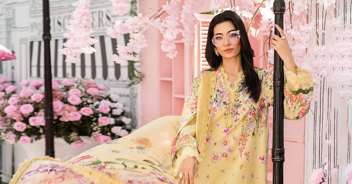 Maria B Lawn Suit-Aarasta