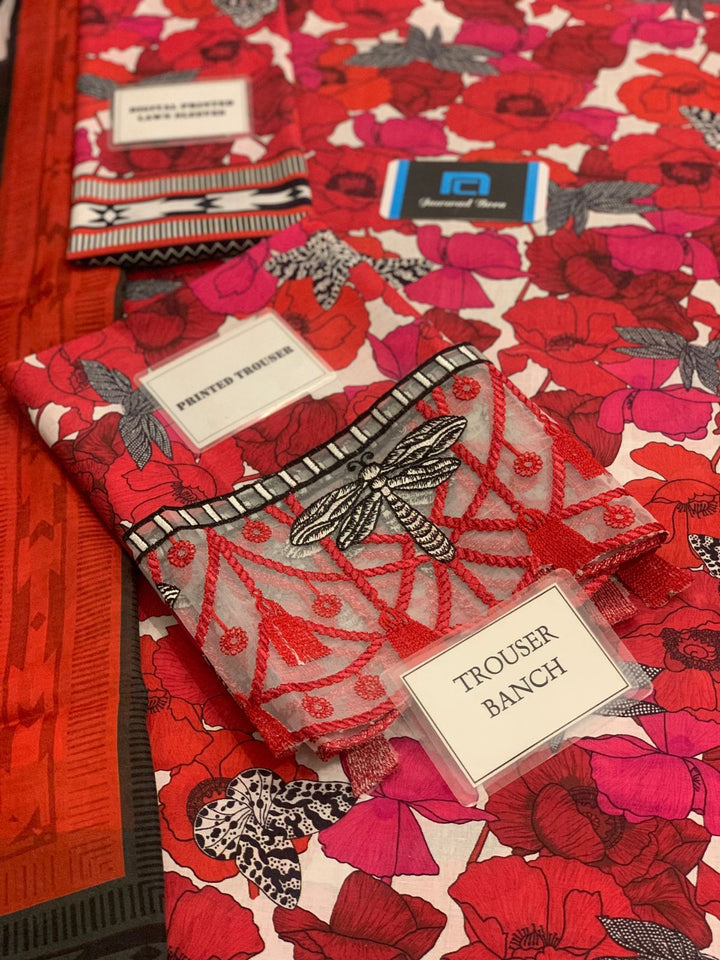 Maria B Lawn Suit-Aarasta