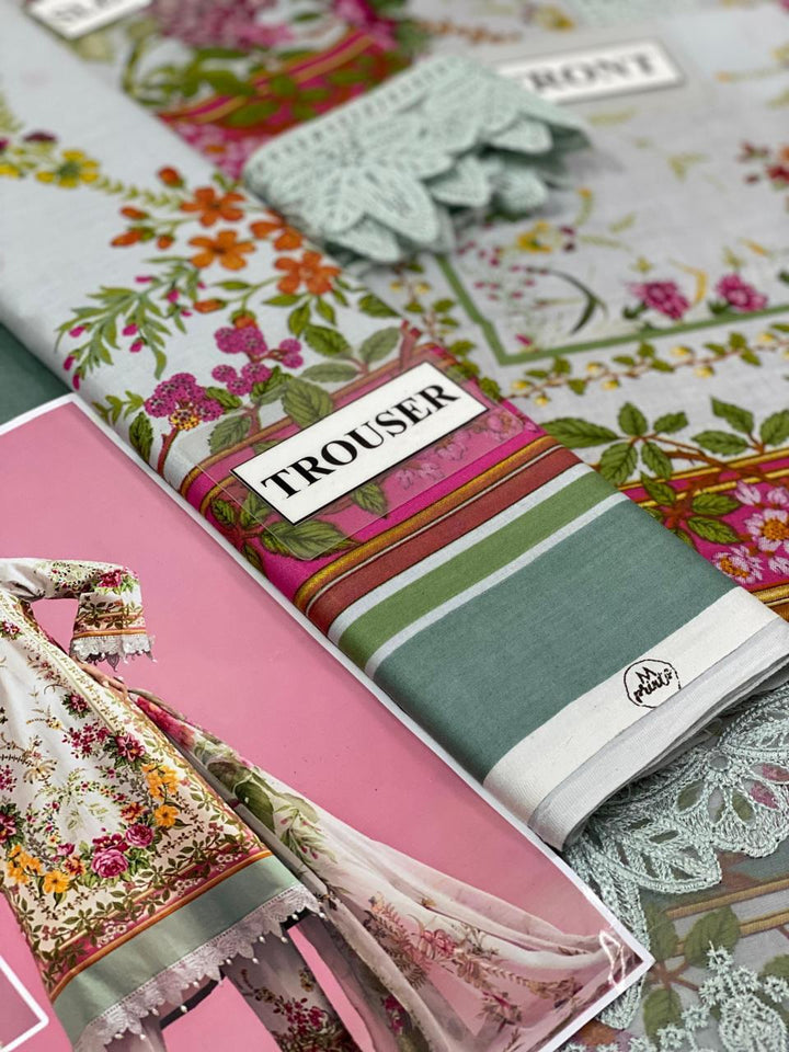 Maria B Lawn Suit-Aarasta